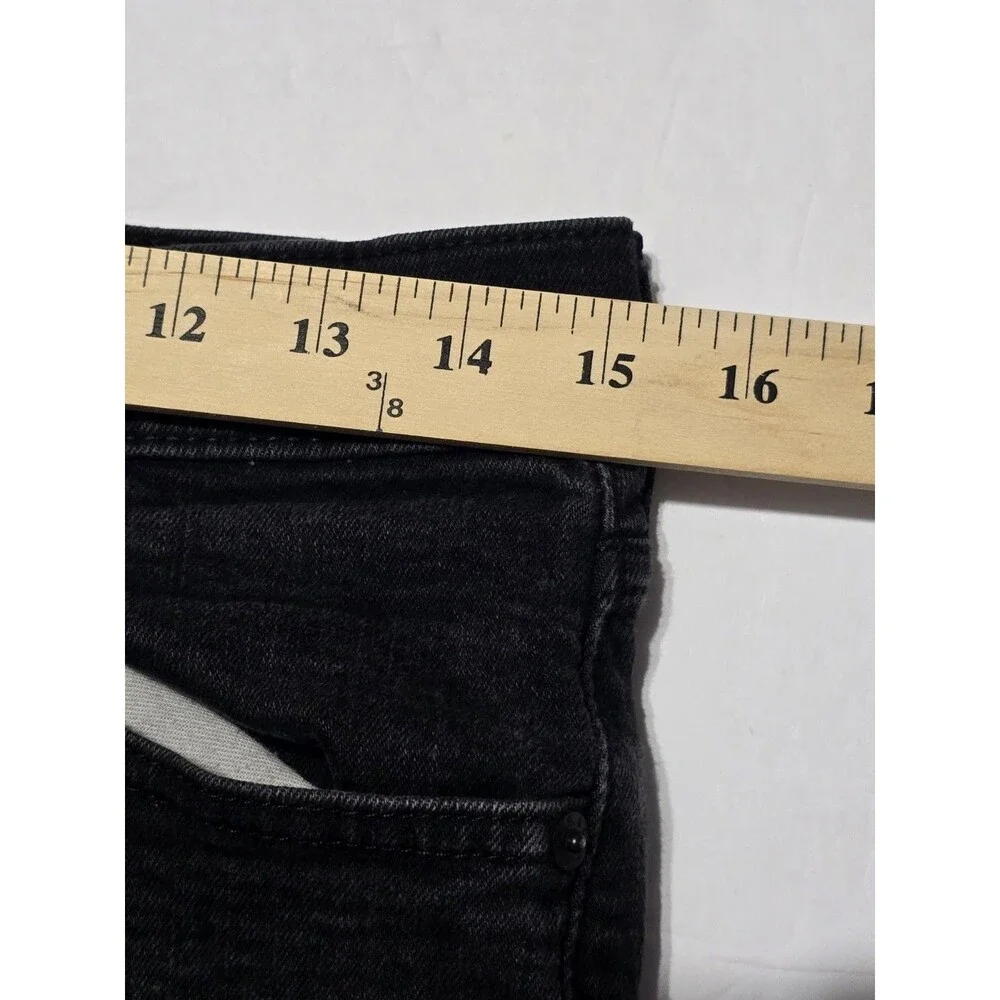 Levi's 511 Slim Fit Stretch Men's 32x30 Jeans In Washed Black Denim Pants